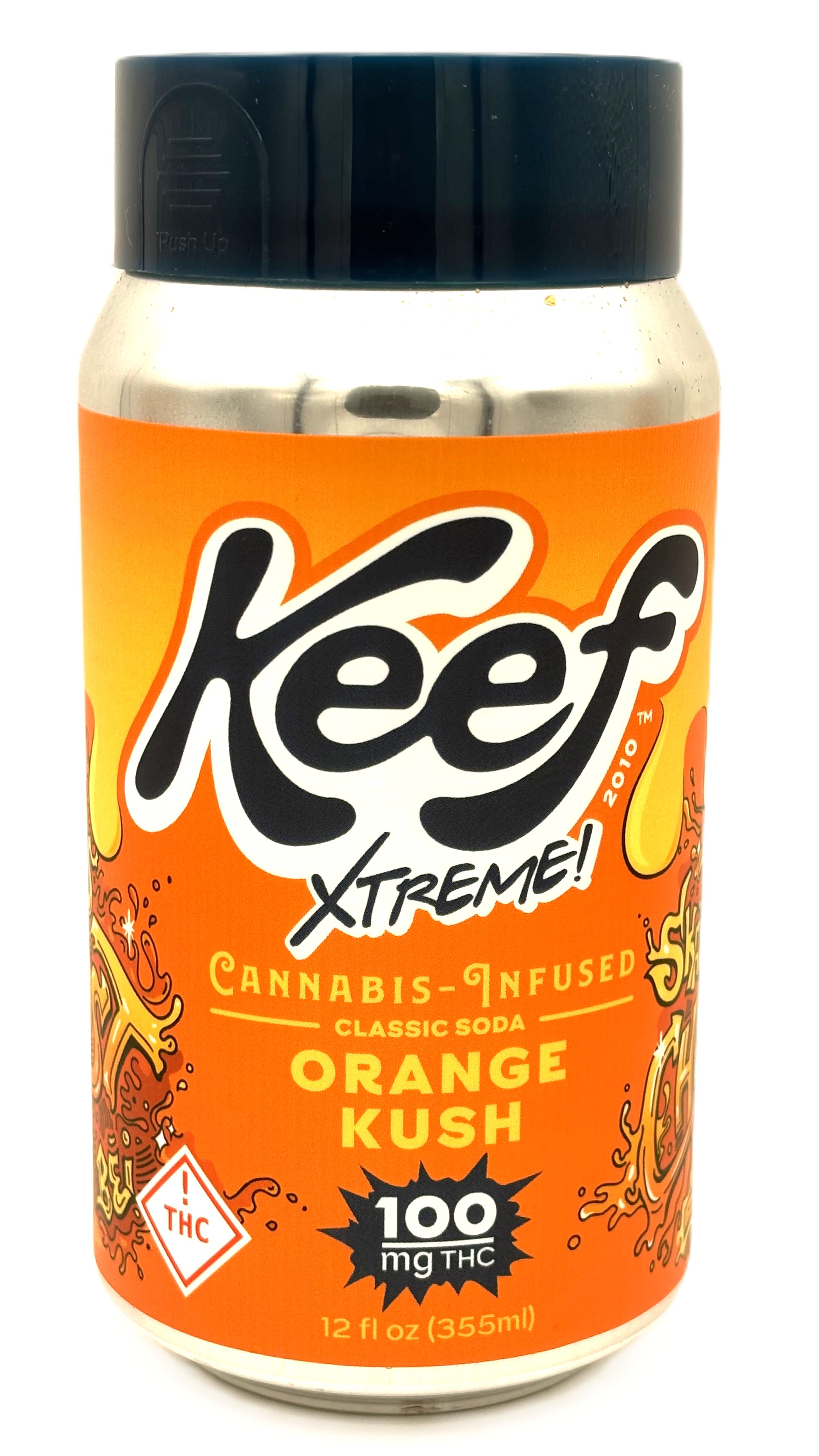 Orange Kush Soda | 100mg | Keef