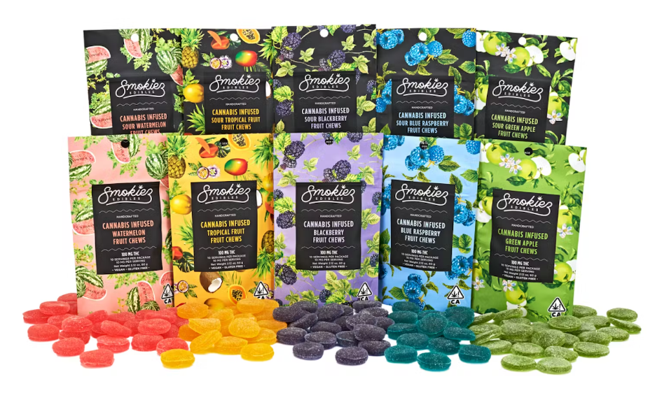 Smokiez Edibles: Sour Blue Raspberry