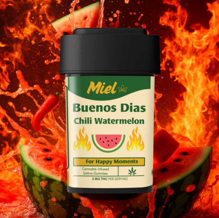 Chili Watermelon: Buenas Dias I 100mg THC I 20ct
