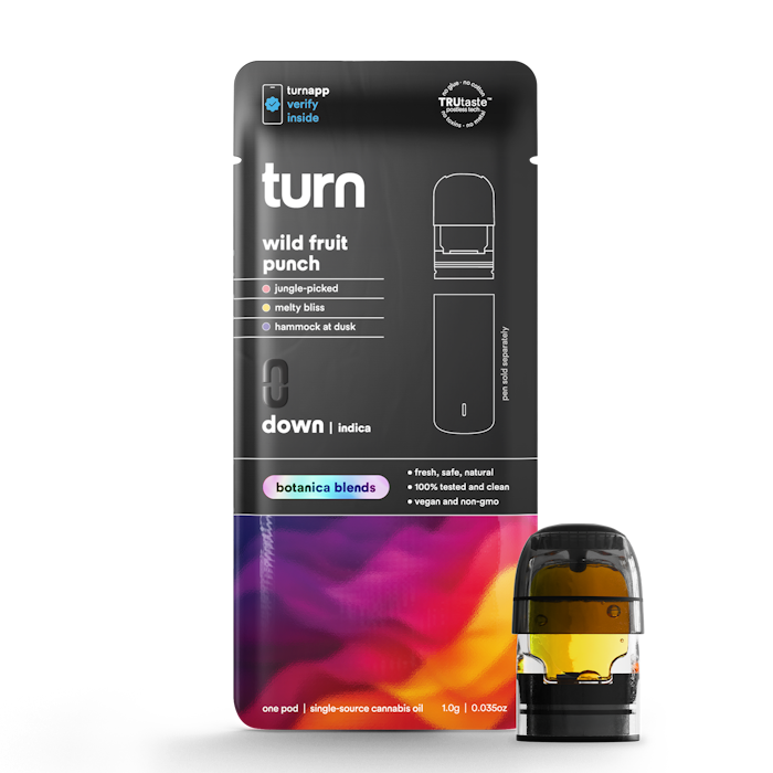 Turn | Down | Botanica Blends | Pod | Wild Fruit Punch | 1g