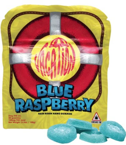 Blue Raspberry Hash Rosin Gummies (20pk)