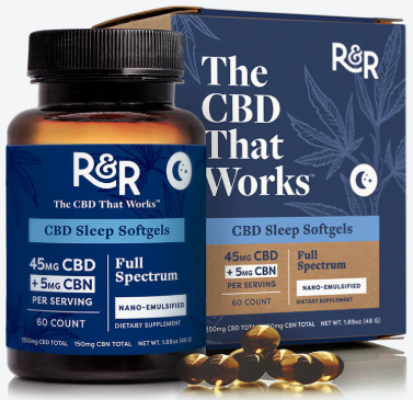 R&r Sleep Gummy 45mgcbd/5mgcbn 3pk