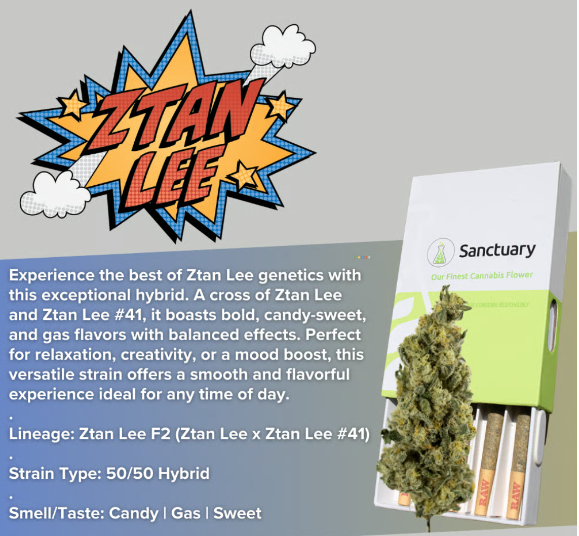 Ztan Lee | 5 Pre-Rolls | .5g