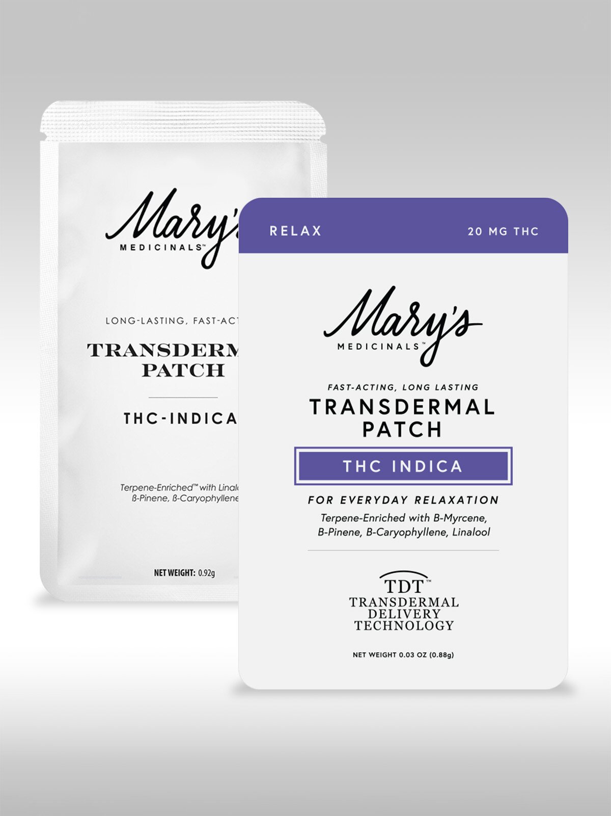 Indica Transdermal Patch Mary's
