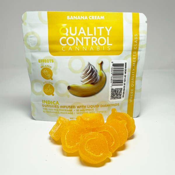 Quality Control | Banana Cream | Liquid Diamonds | 100mg