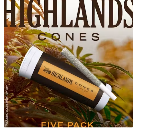 Highlands - Lemon Trees - 5 PK Cones