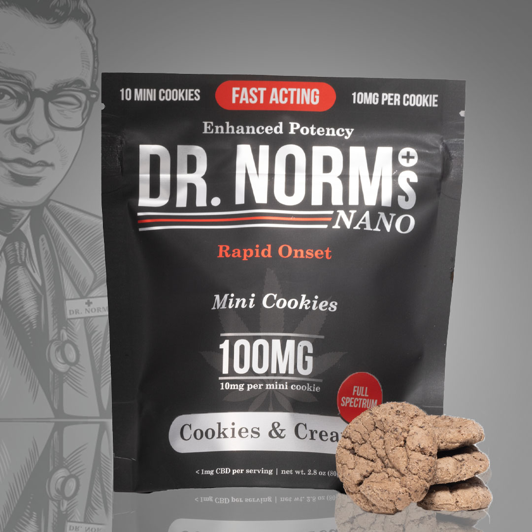 DR. NORM'S: Cookies & Cream Fast-acting Nano Cookies