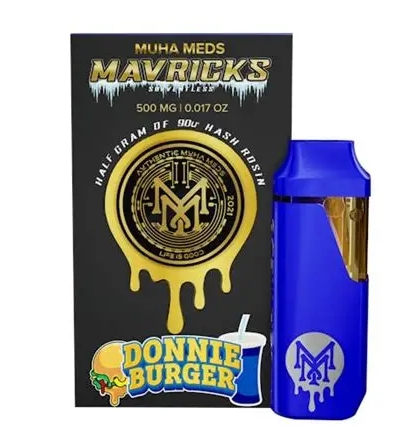 MUHA MEDS - HASH ROSIN DISPOSABLE - DONNY BURGER