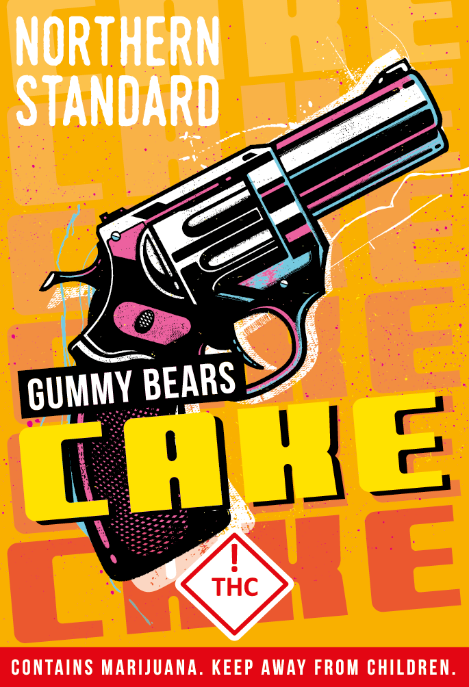 Cake Gummy Bears
