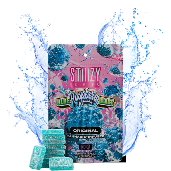 Stiiizy | Blue Raspberry Blast | Gummies | 100mg