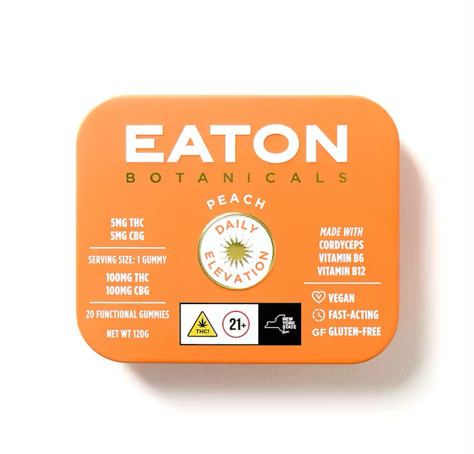 Gummies Peach Daily Elevation