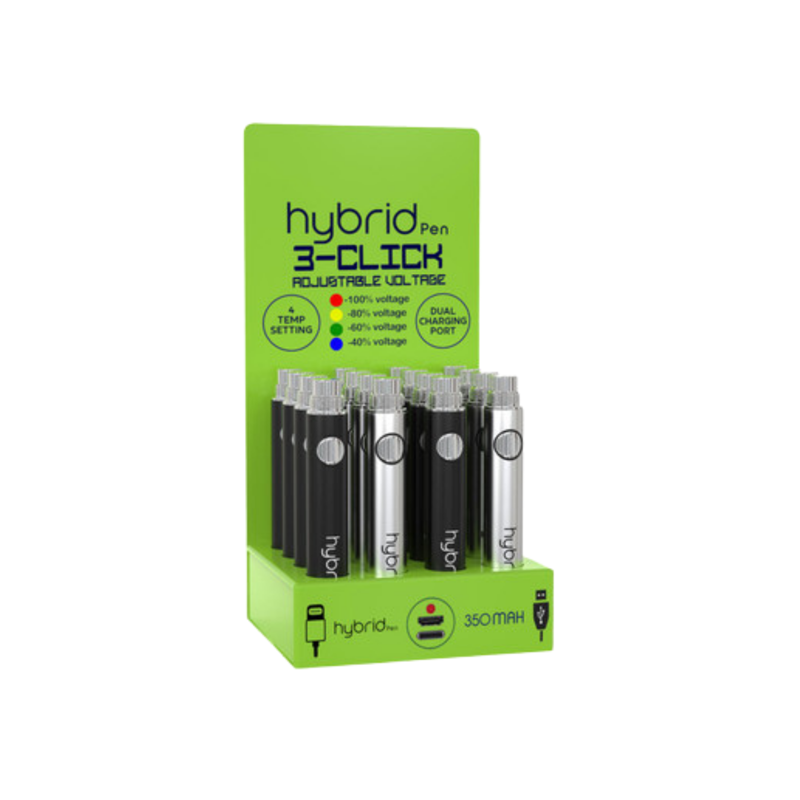 Click Adjustable Thread Battery 350mah