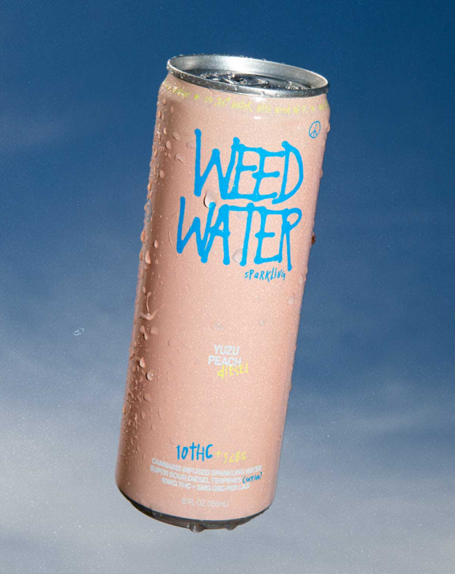 Yuzu Peach Diesel | Infused Sparkling Water | 10mg