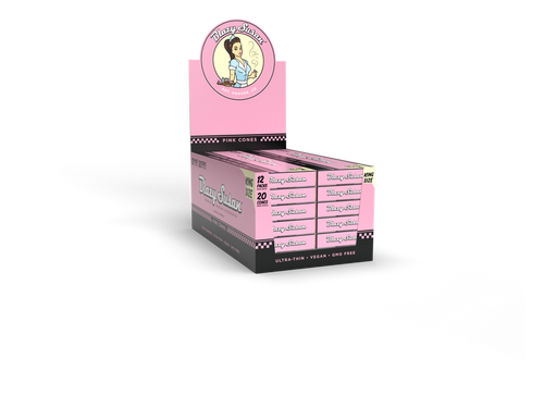 Blazy Susan Pink Pre Rolled Cones 110mm King Size | 20ct