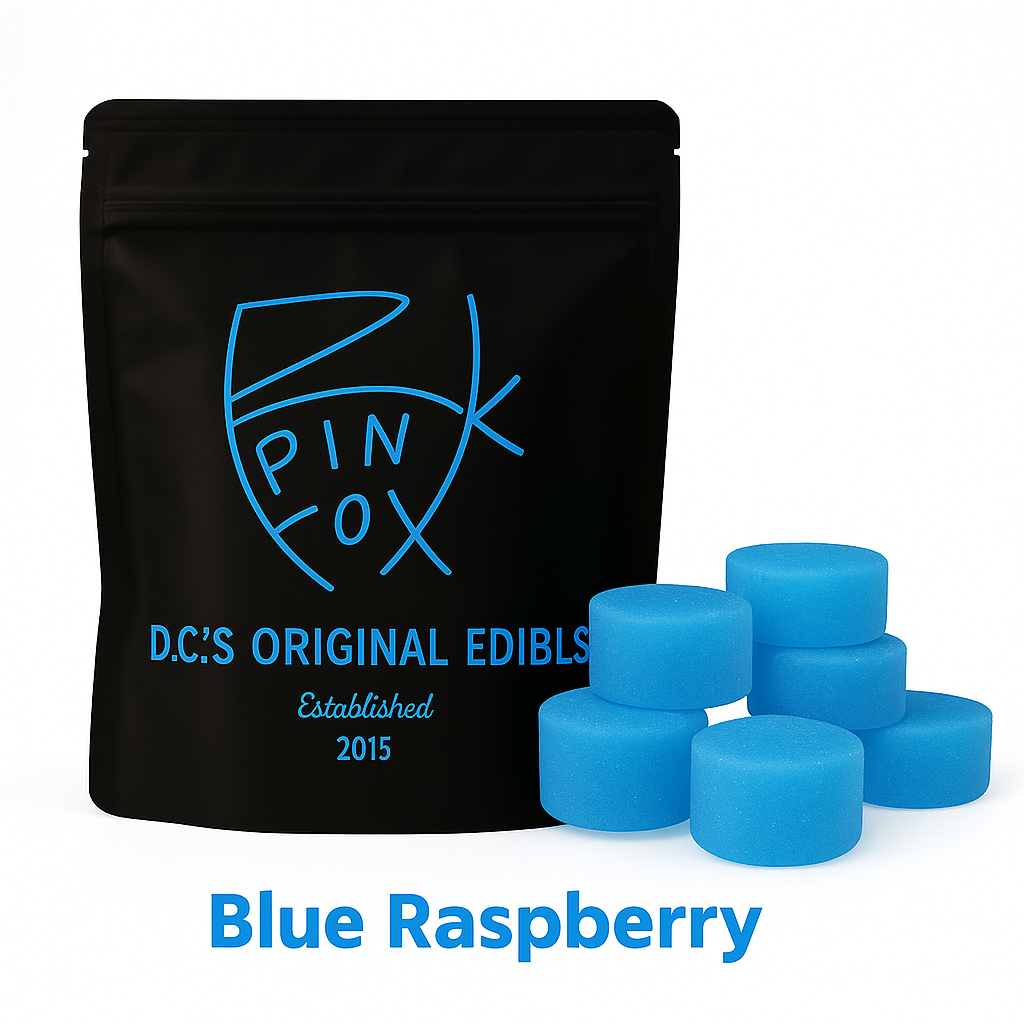 Gummies Blue Raspberry 300mg Thc