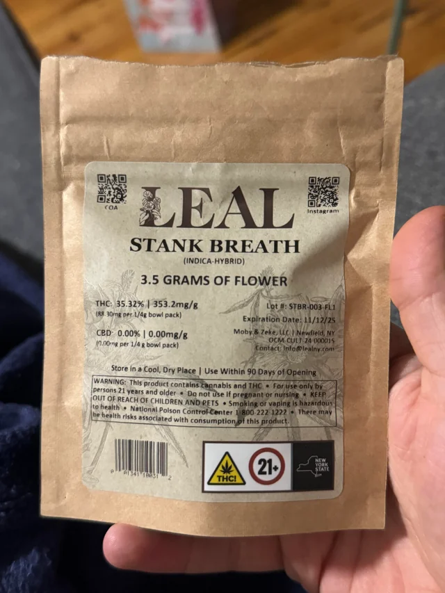 Leal | Stank Breath (IH) | Flower | 3.5g