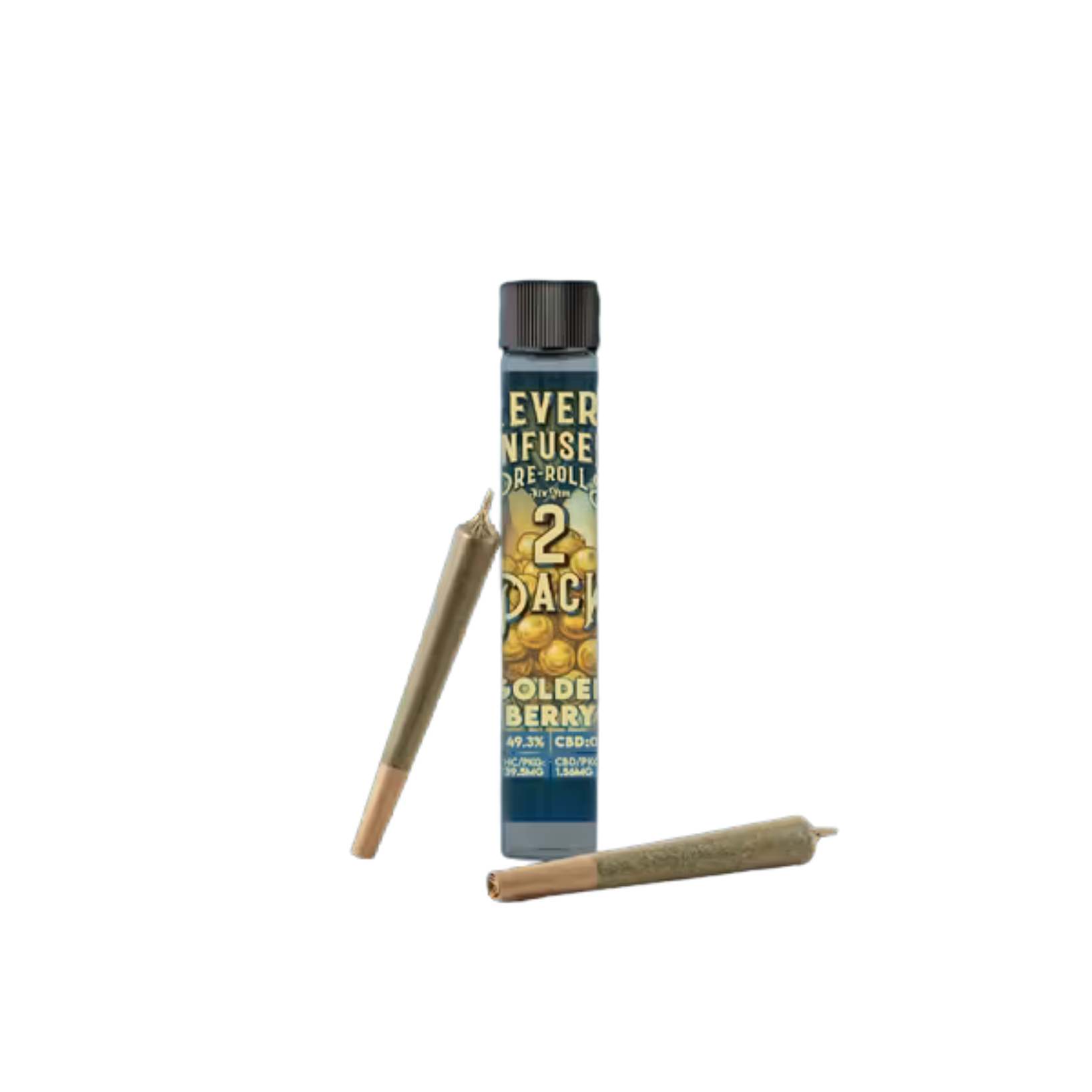 Revert - Golden Berry Infused Prerolls 2pk - 1.5g