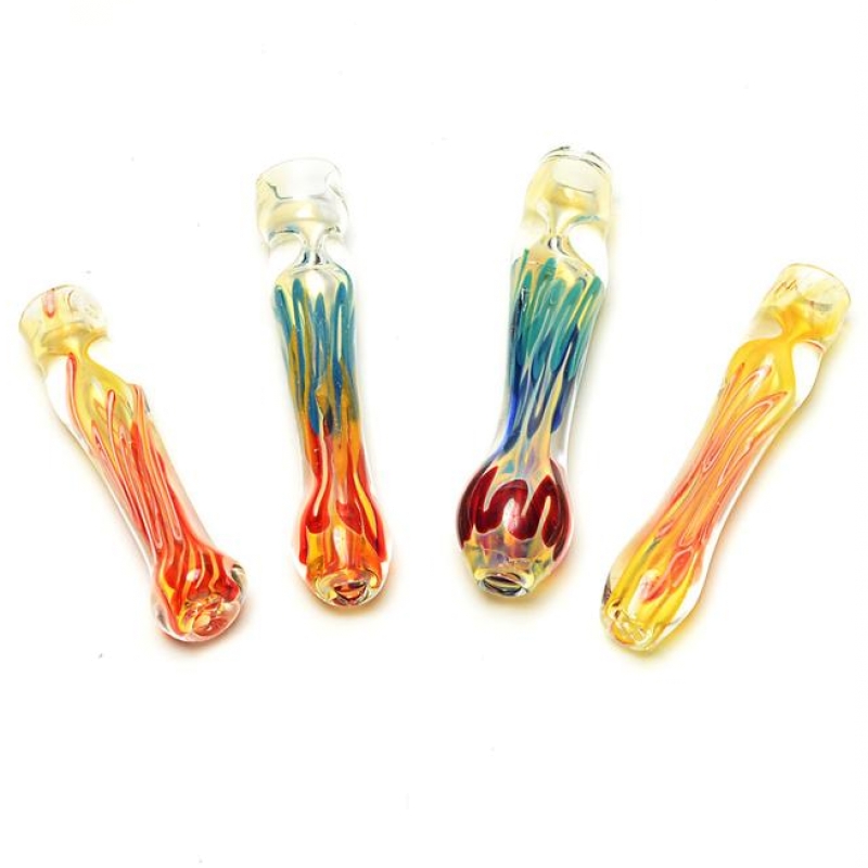3.5" GLASS CHILLUM PIPE (ASSORTED)