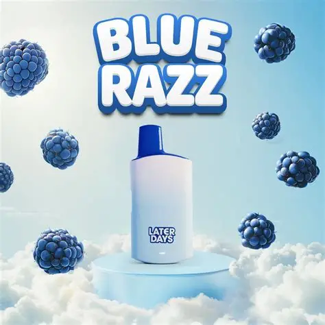 Later Days - Blue Razz - 2g - Disposable Vape