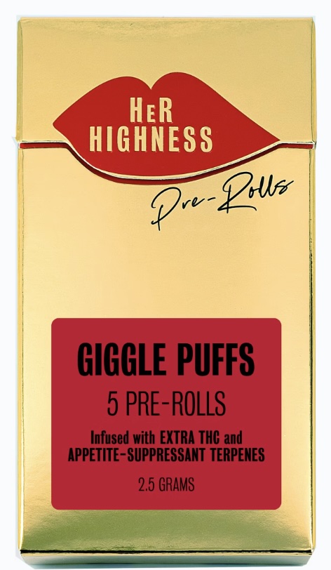 5pk Infused Prerolls Giggle Puffs (SH)