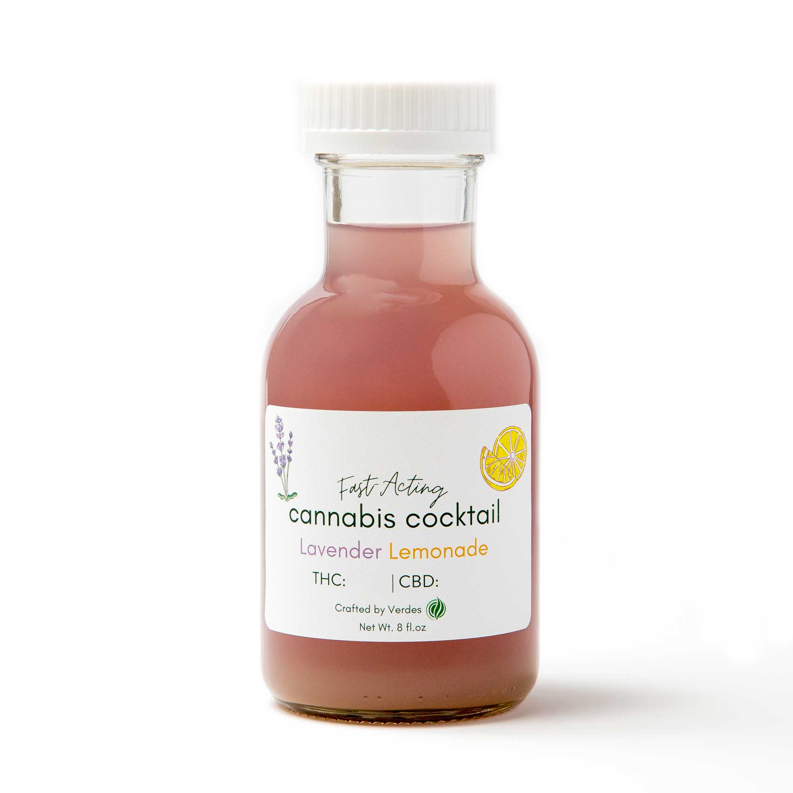 Lavender Lemonade Cannabis Cocktail | 50mg