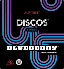 40mg Sour Blueberry Discos - 400mg