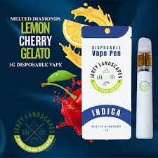 Vape Pen | Lemon Cherry Gelato | Distl Dispo | Indica - 1G