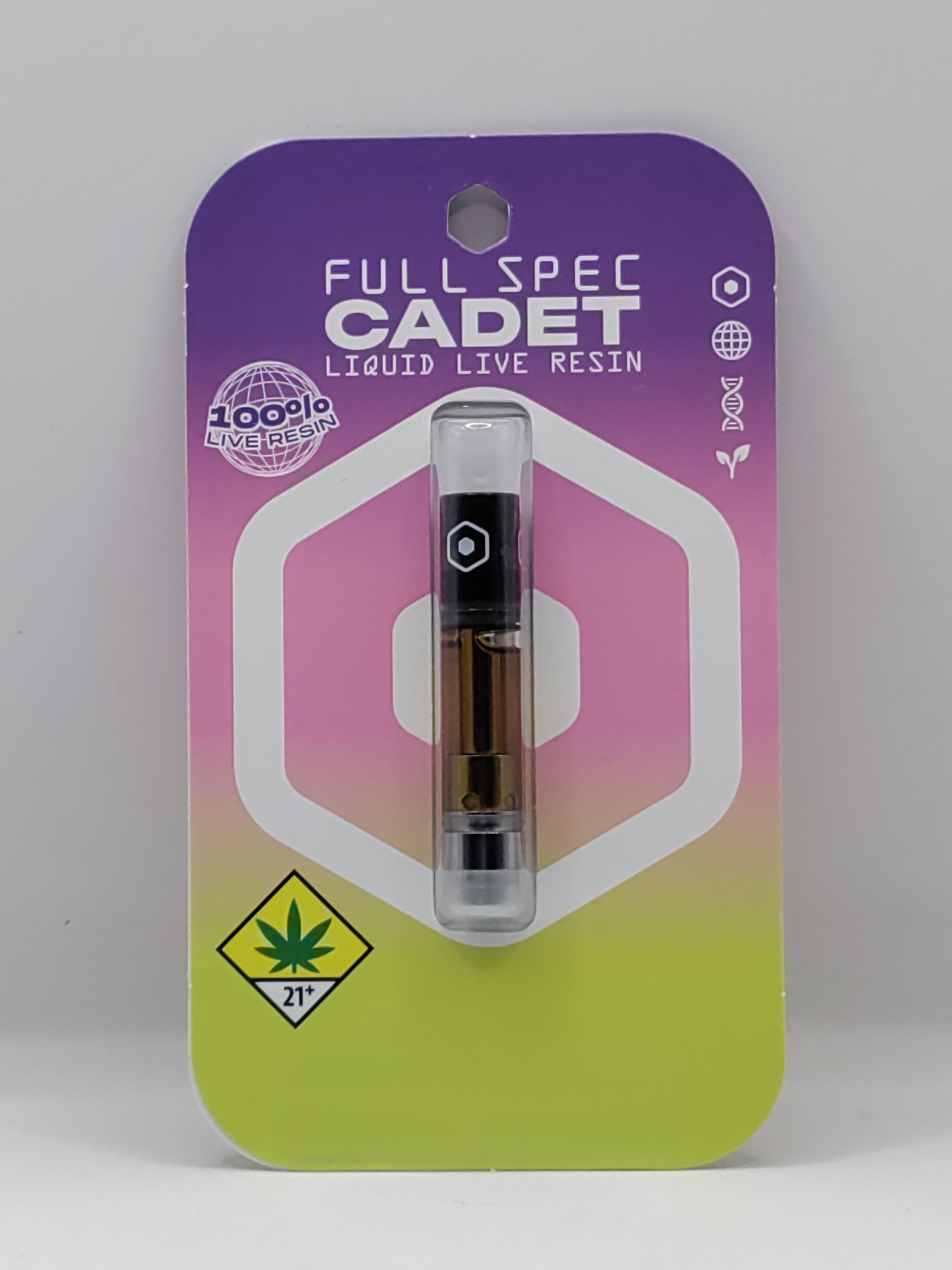 Silverface 1g Live Resin Vape Full Spec