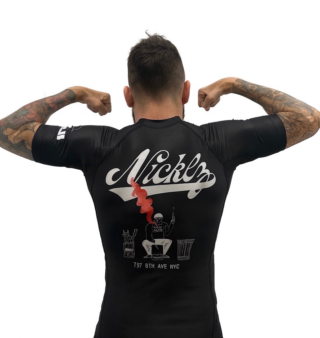 Bjj Rash Guard Fuji Black M