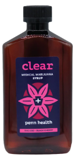 200mg Clear Syrup [1:1 THC:CBD] (Black Cherry)