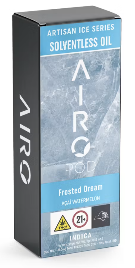 Frosted Dream |  Solventless Artisan Ice Series Pod | 1g
