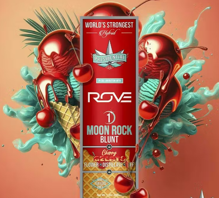 Presidential x Rove | Cherry Gelato- Infused Blunt