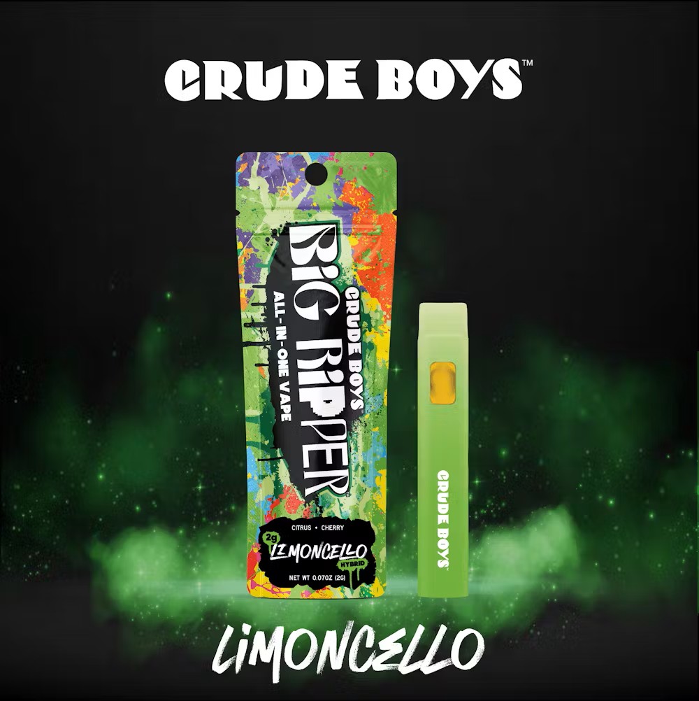 Crude Boys Disposable - Limencello (H)