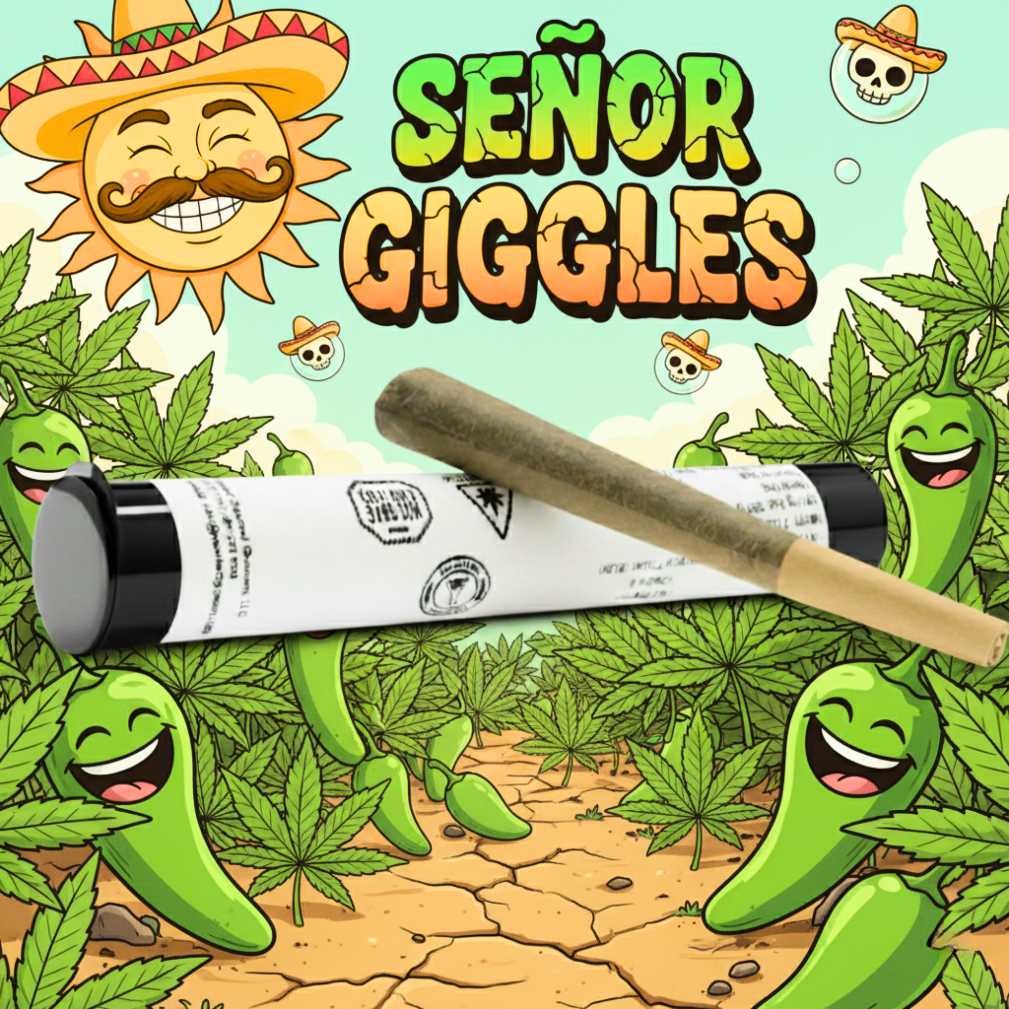 Senor Giggles Strain | Preroll 1g - Thrive