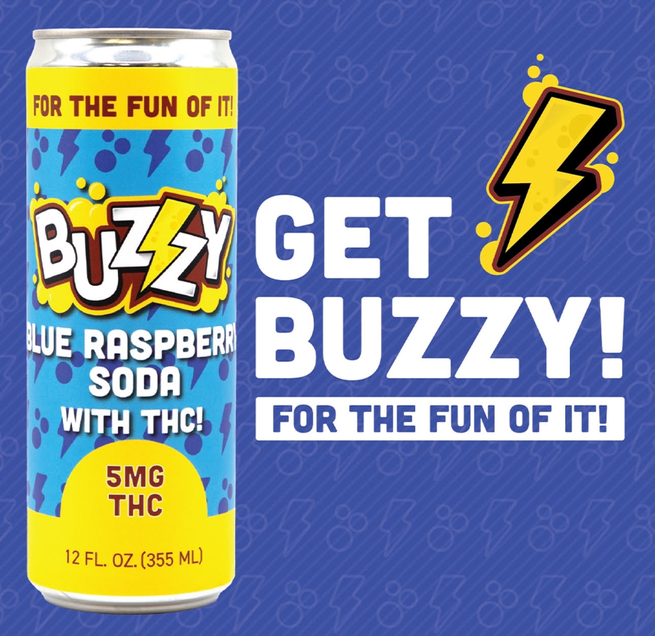 Blue Raspberry Soda  | 5mg | Buzzy product photo
