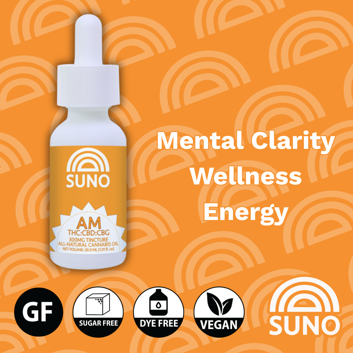 SUNO AM Tincture – 300MG