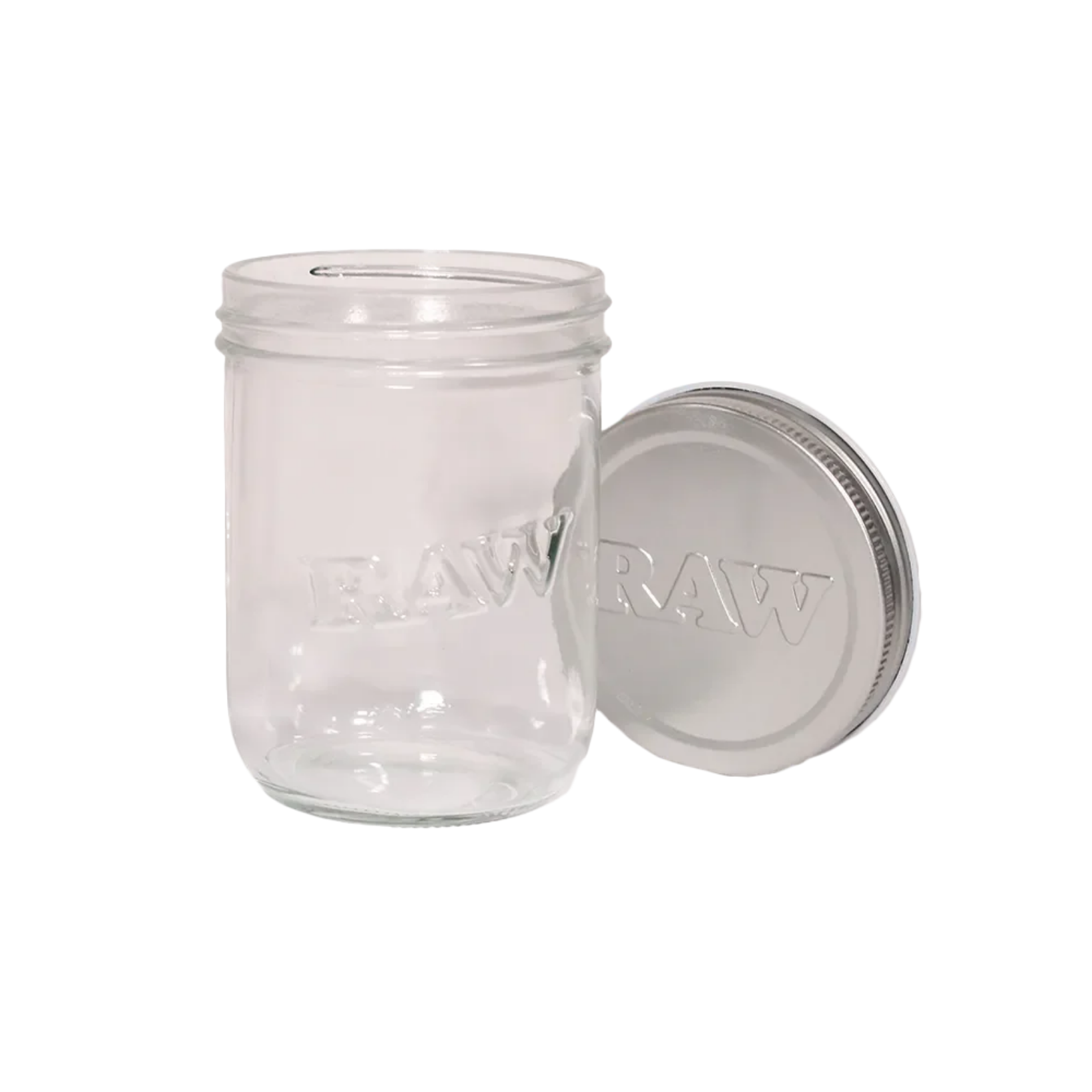 RAW - Glass Storage Mason Jar - 16oz