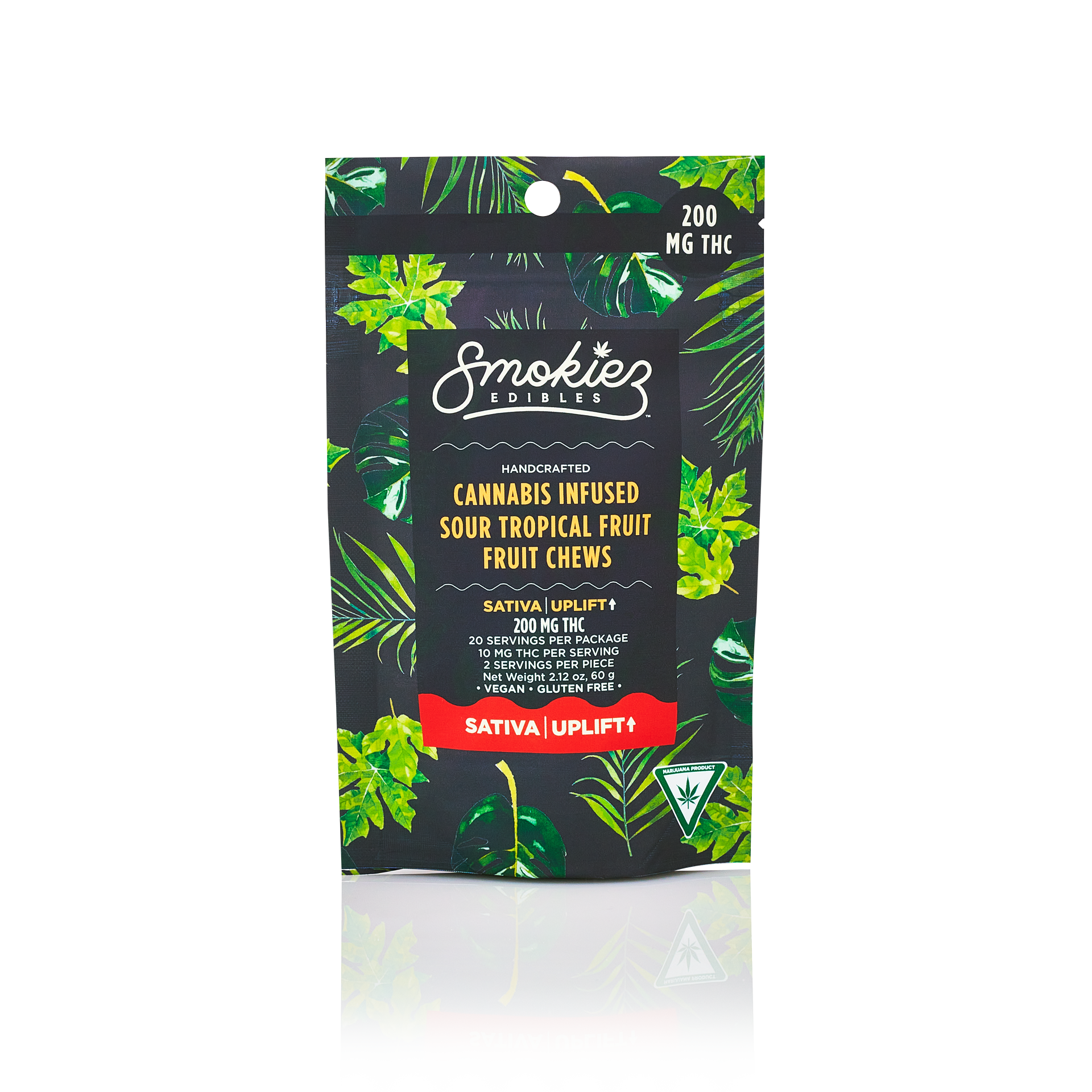 Smokiez | 200mg Gummies | Sweet Tropical Fruit