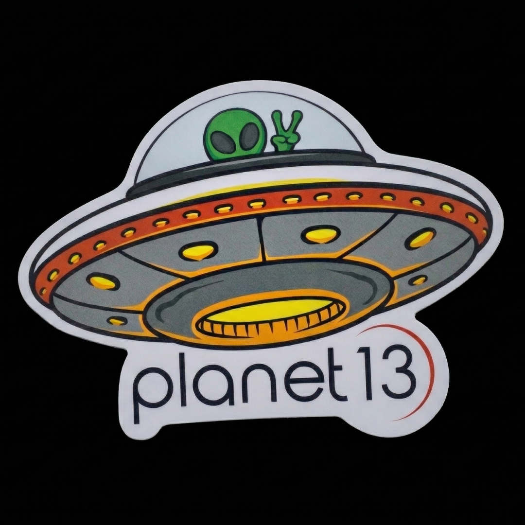 Ufo Alien Sticker