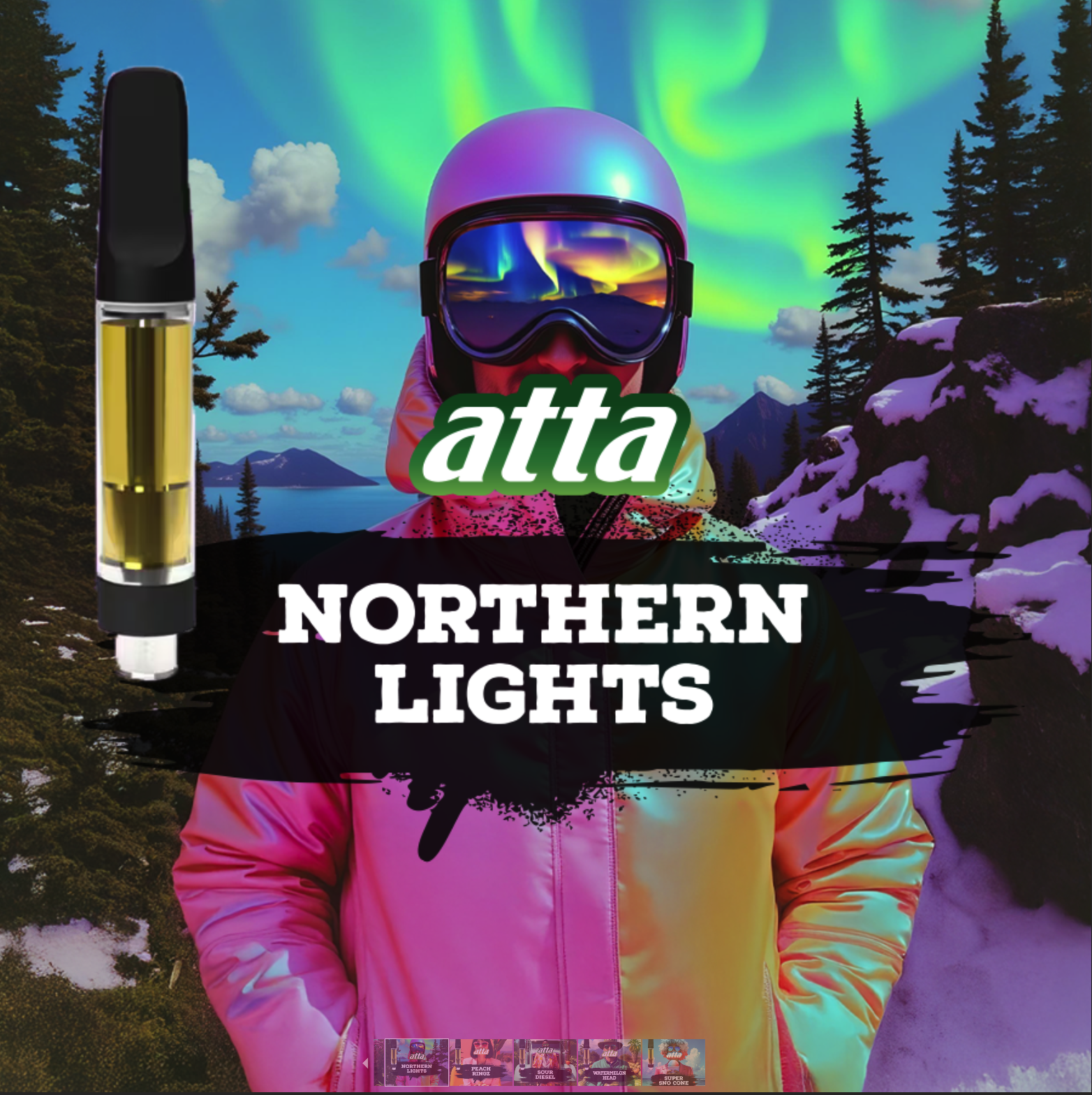 Northern Lights Cart
