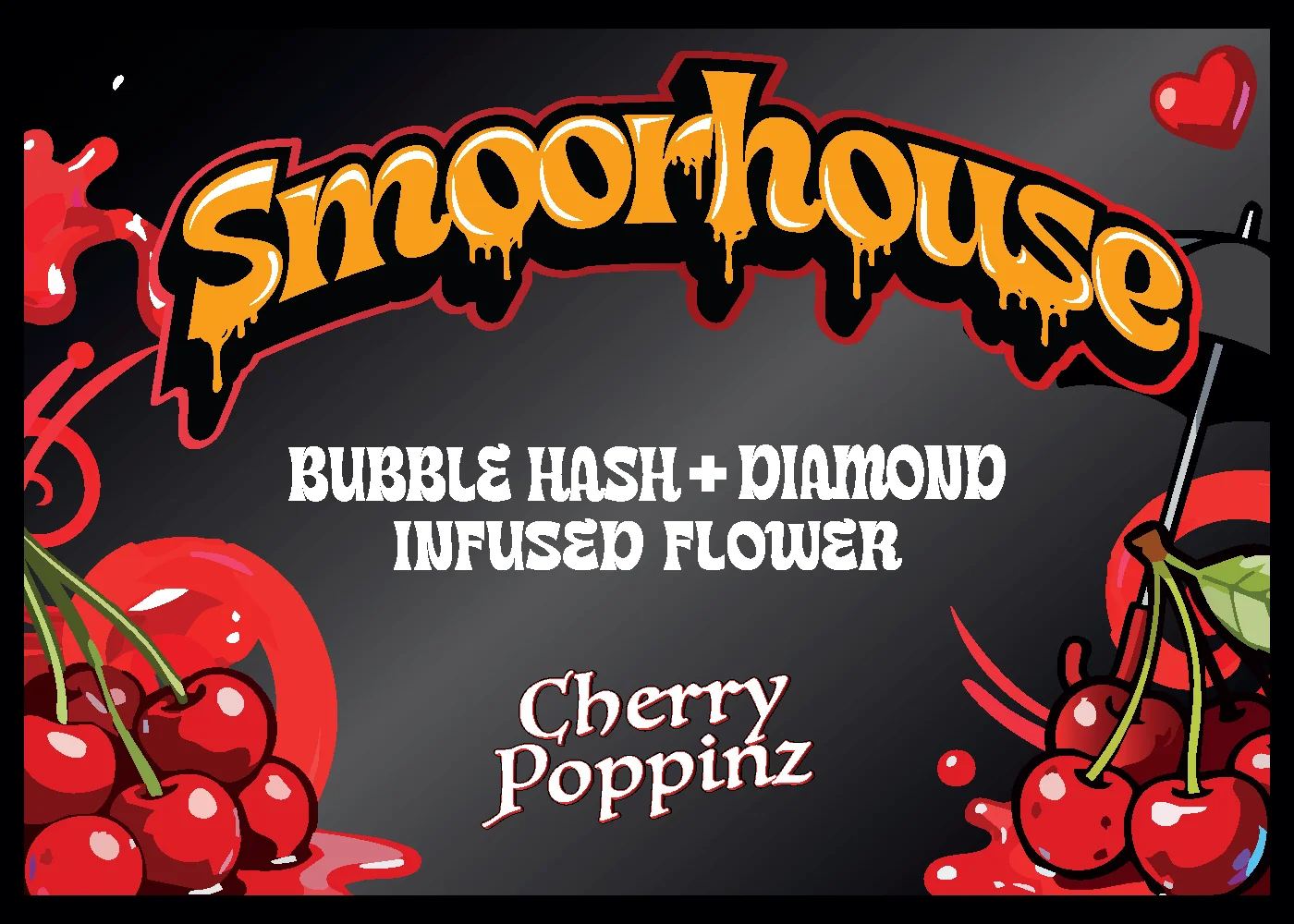 Smoorhouse | Cherry Poppinz | Hash + THCa | Bulk Moon Rocks