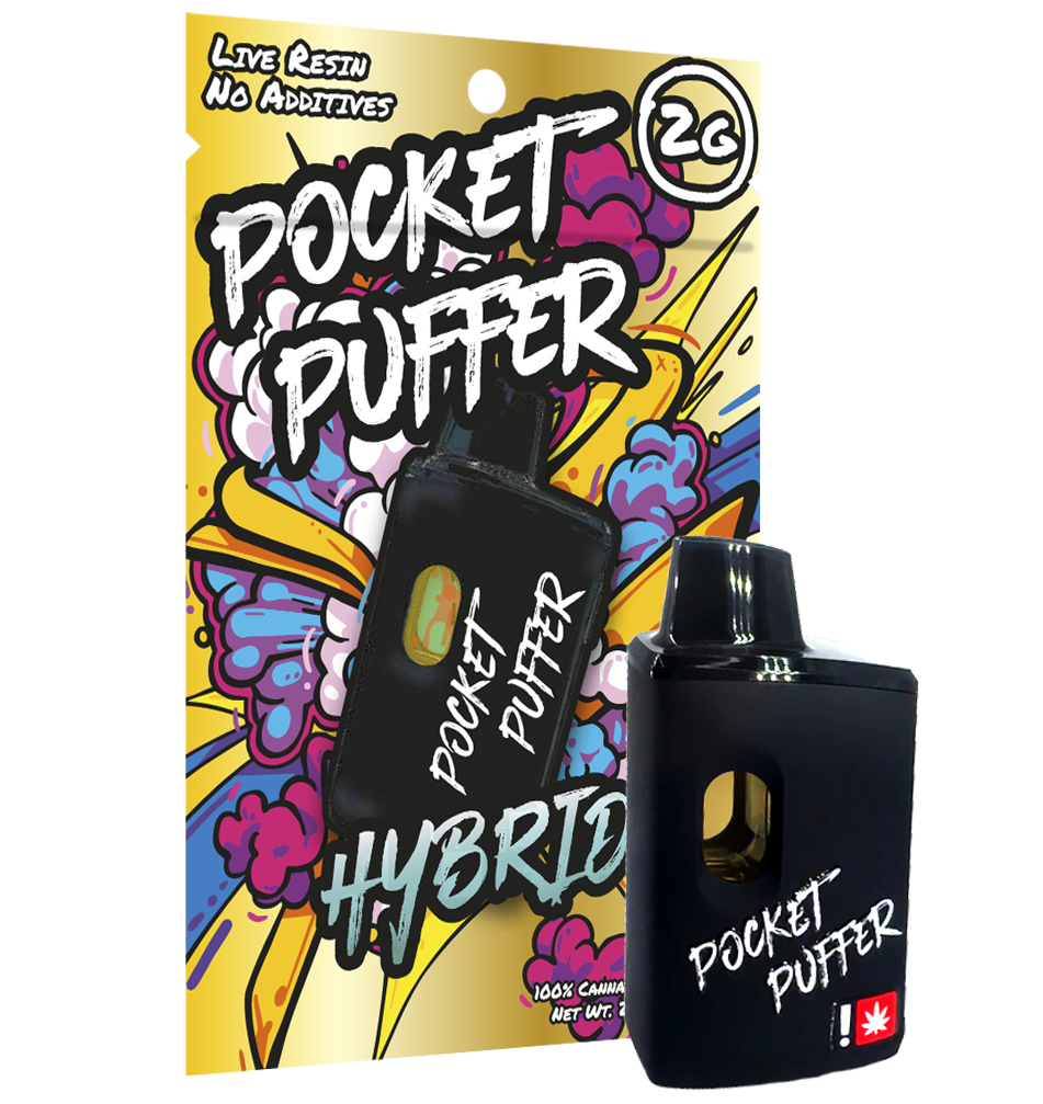 POCKET PUFFER | LIVE RESIN ALL-IN-ONE VAPORIZER | CINEX x GOOEY OREGON DIESEL