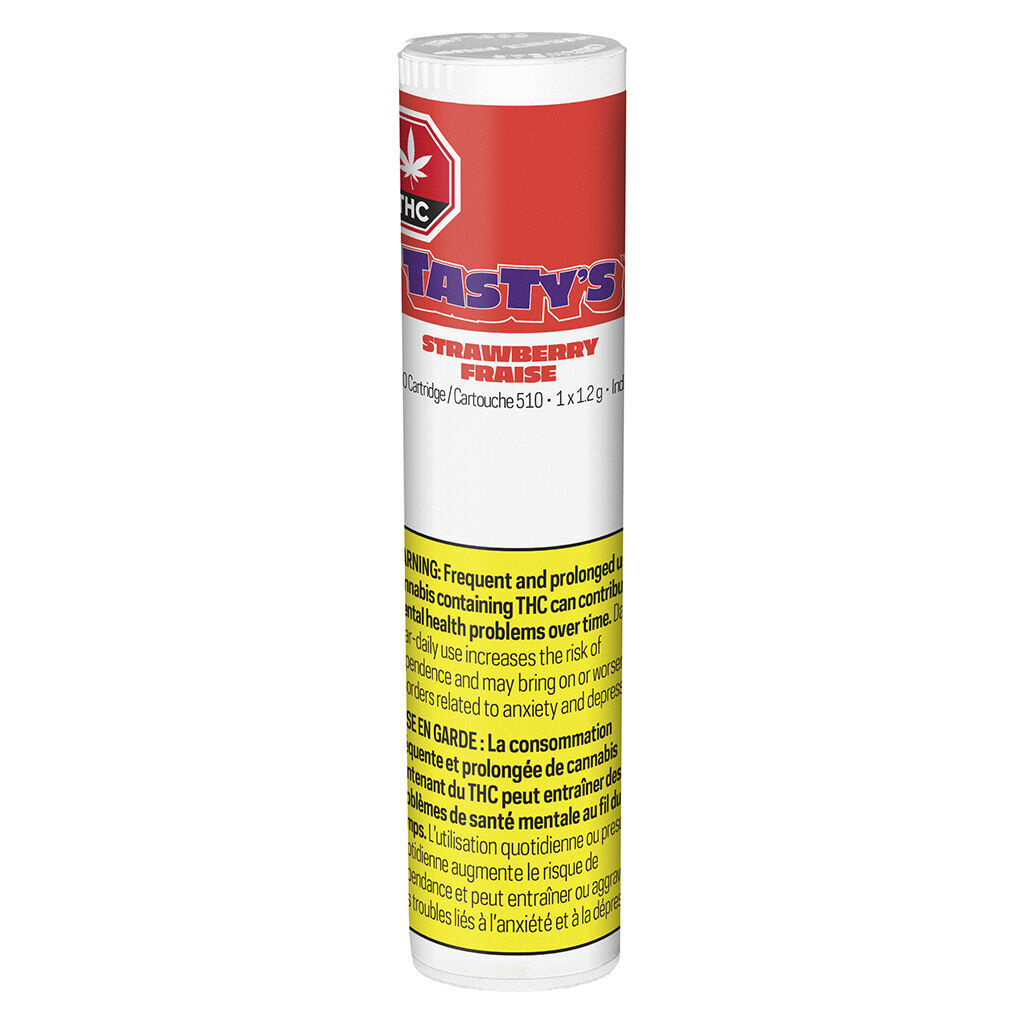 Tasty's - Strawberry 510 Thread Cartridge - Indica