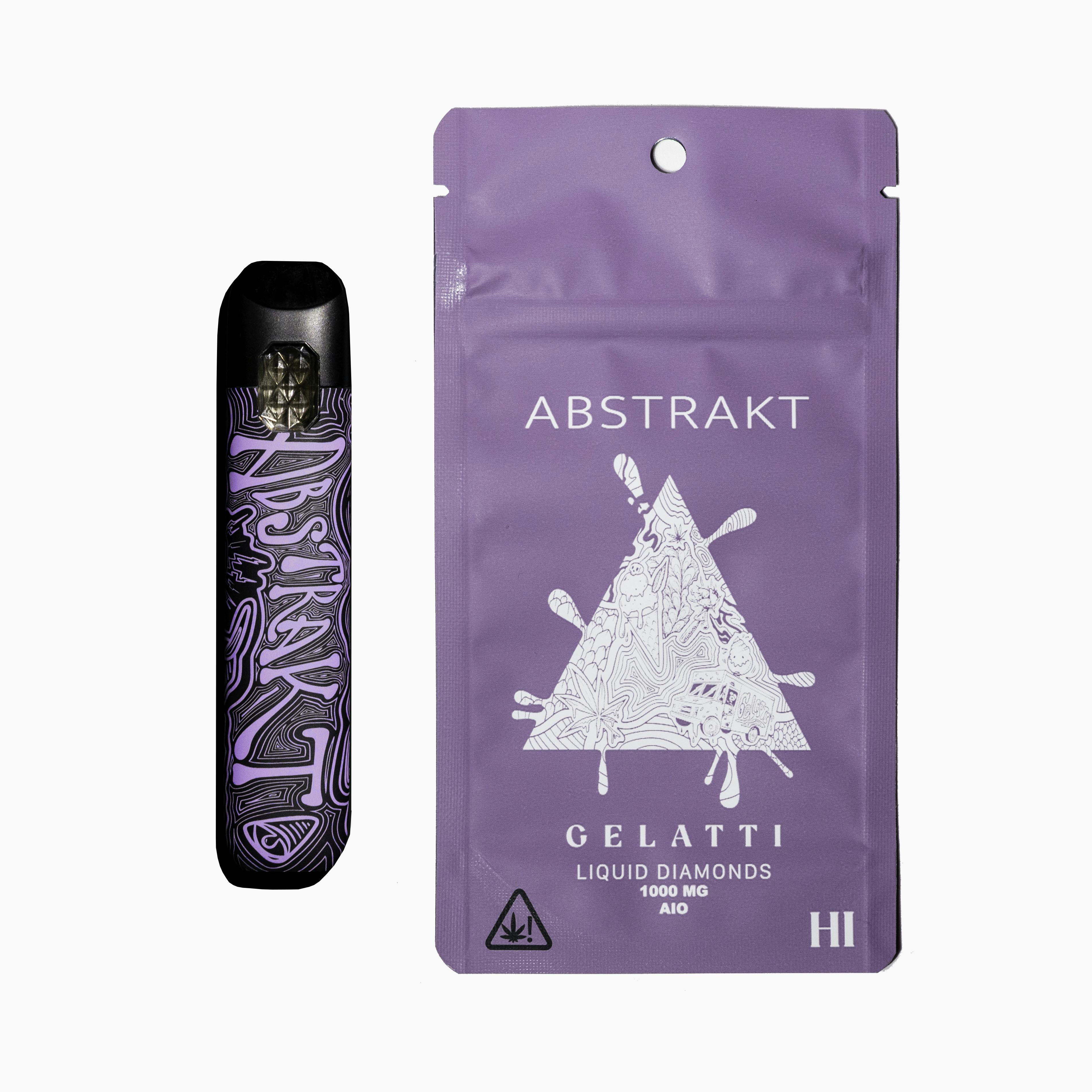 Abstrakt AIO Liquid Diamonds Indica Hybrid Gelatti
