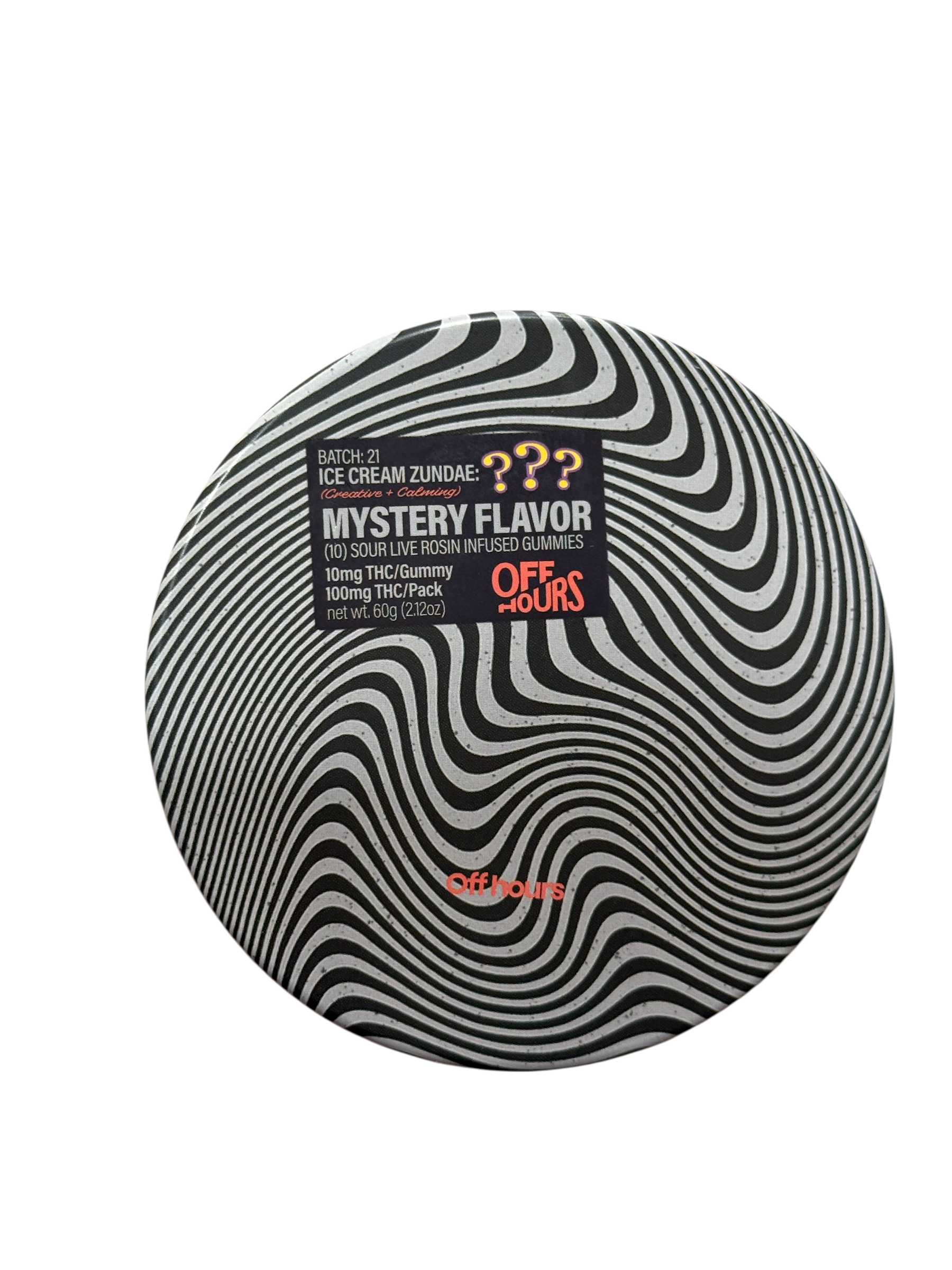 LIVE ROSIN GUMMIES - ICE CREAM ZUNDAE - MYSTERY FLAVOR - 100MG