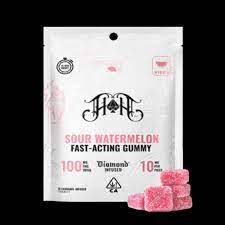 Fast Acting Edible Sour Watermelon 100mg