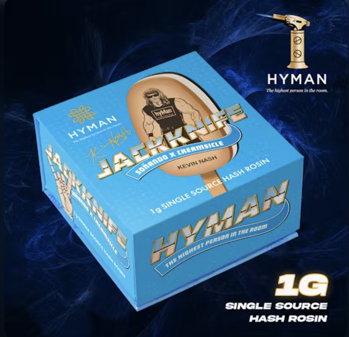Hyman: Jackknife 1g Hash Rosin