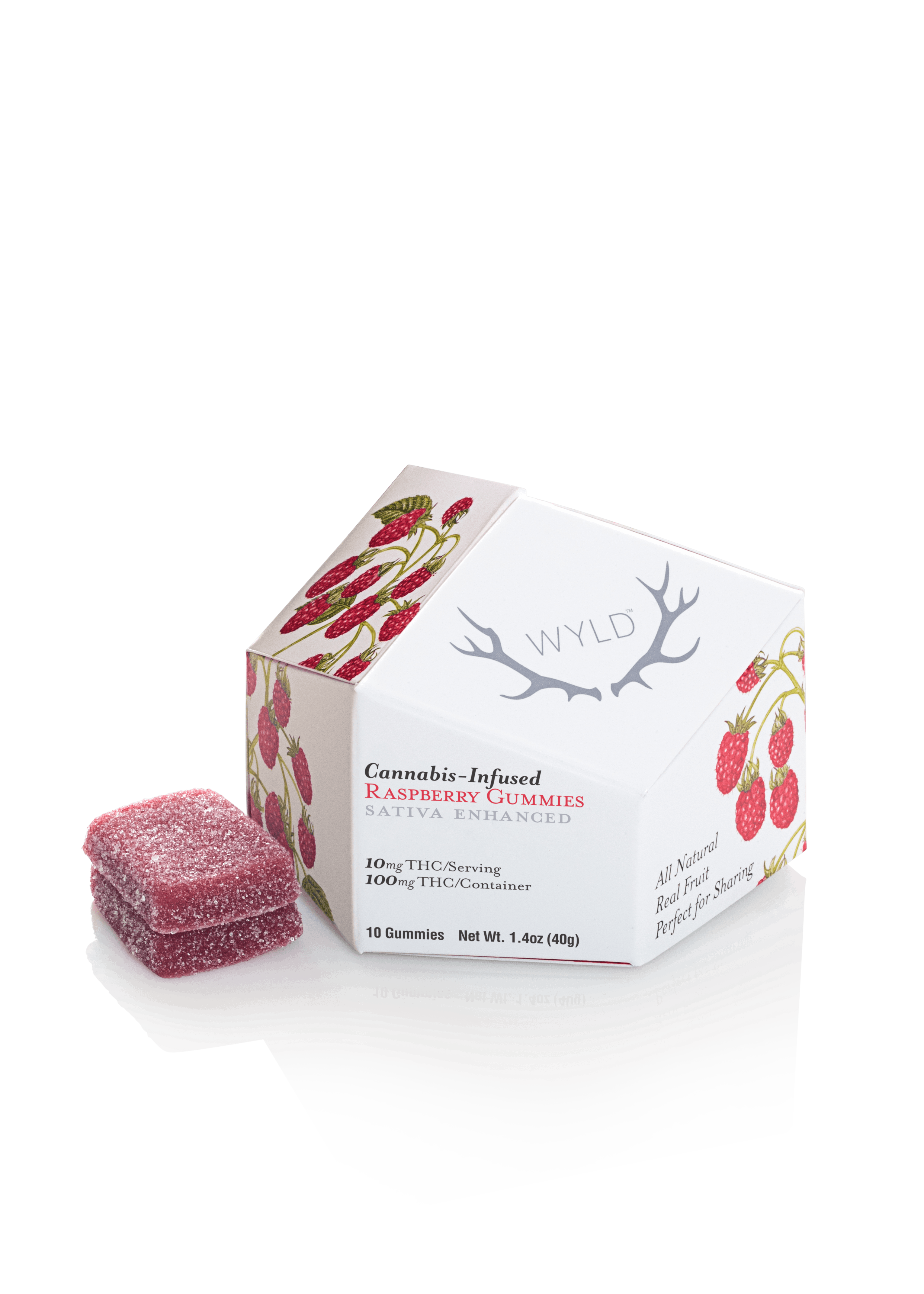 Wyld - Raspberry - Gummy - 10ct - 100mg
