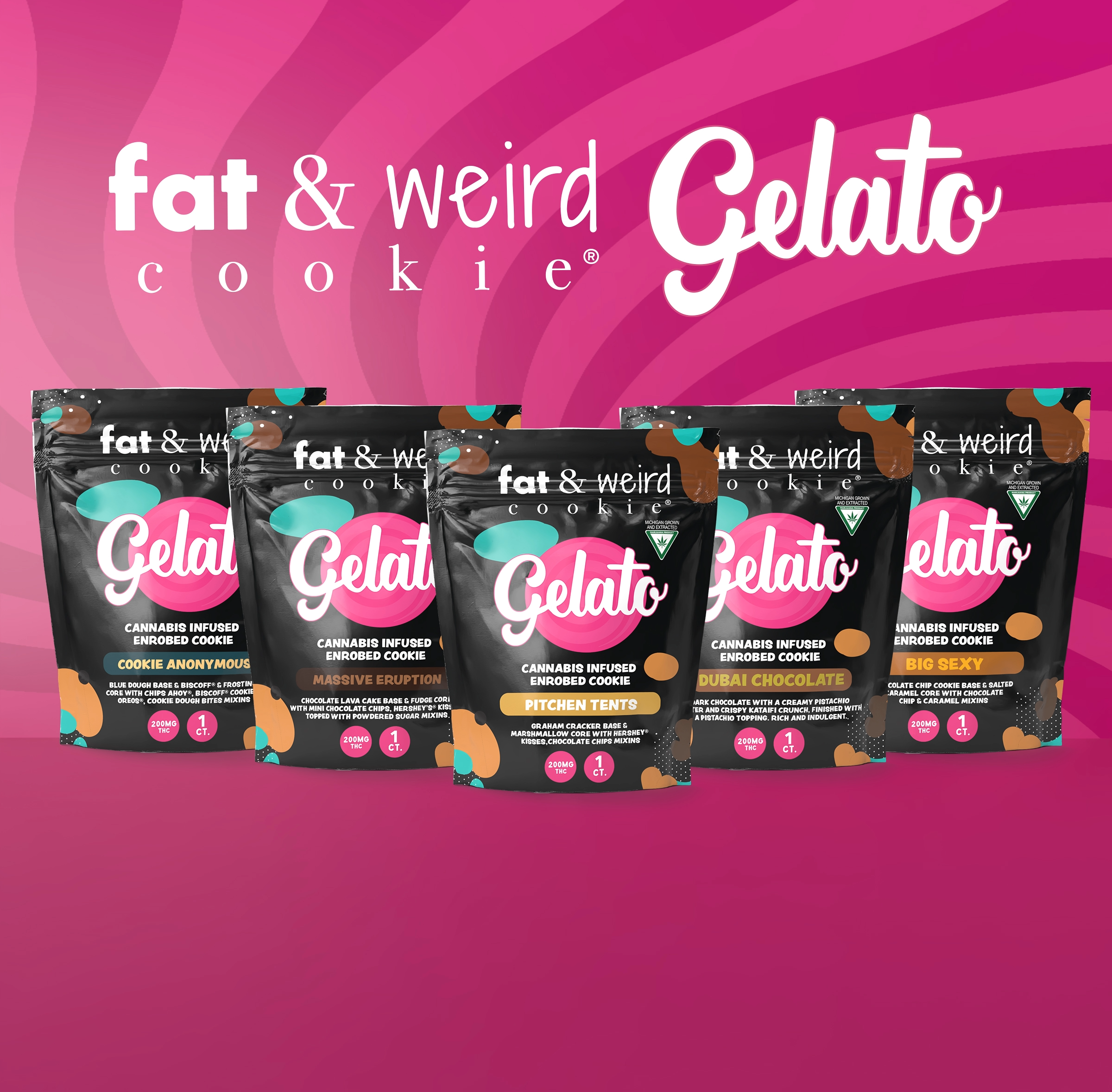 Gelato x Fat and Weird Cookie - Cookie Anonymous