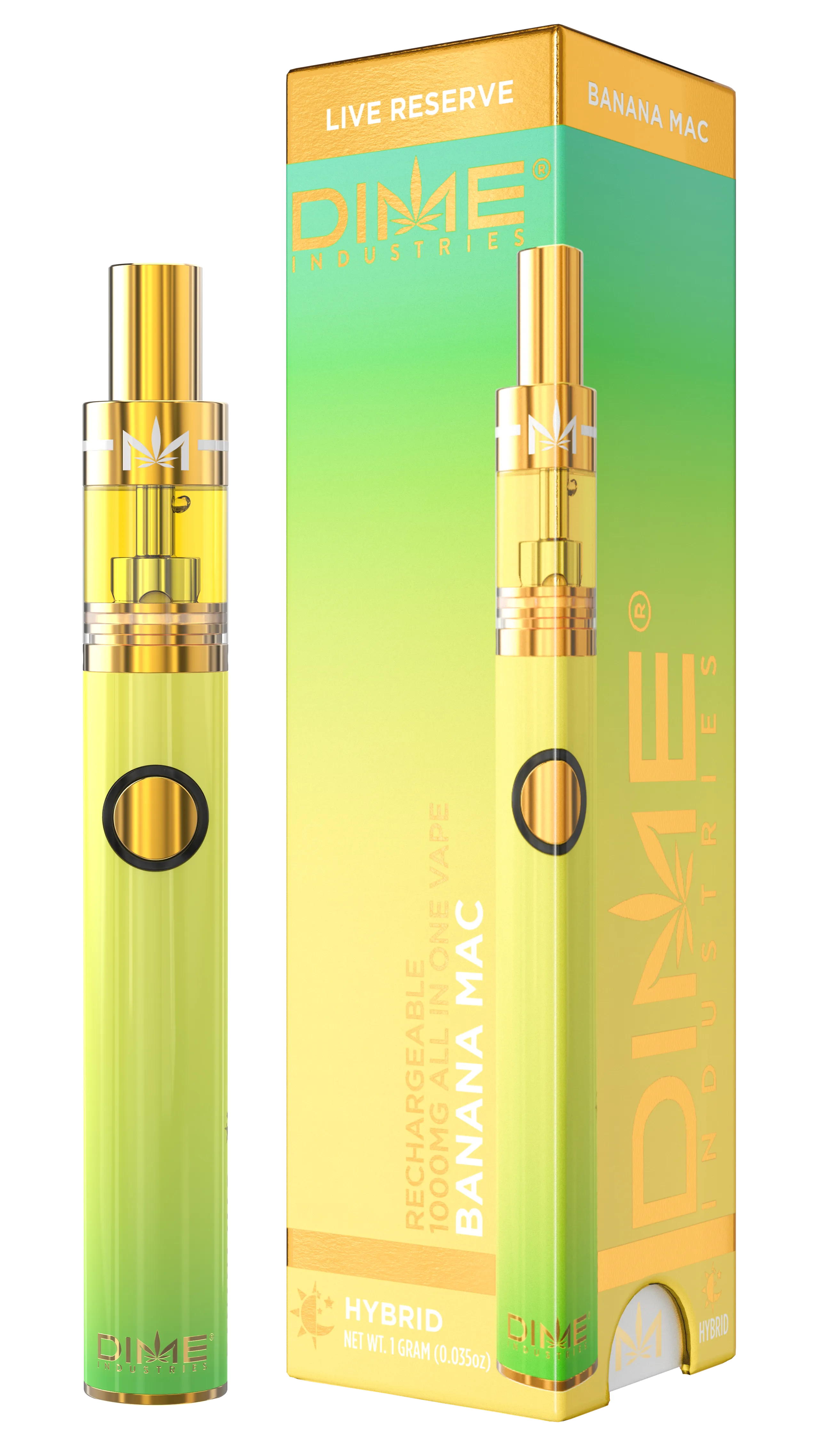DISPOSABLE (LIVE RESERVE) - - HYBRID - BANANA MAC